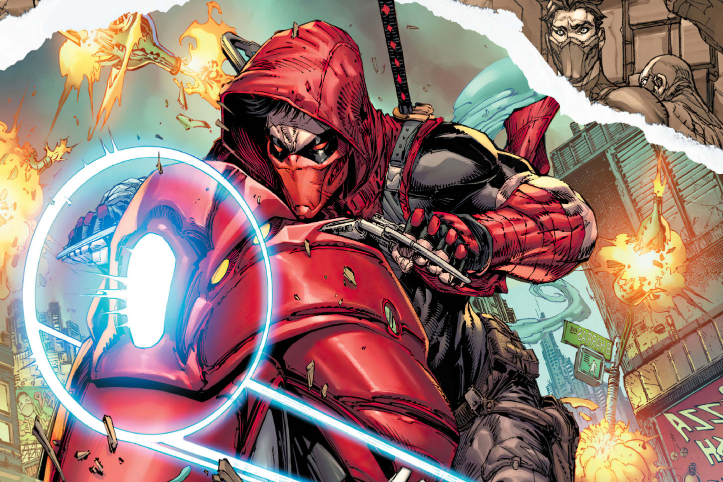 Red Hood Outlaw Dc Comics Comic Book Poster Print Wall Art