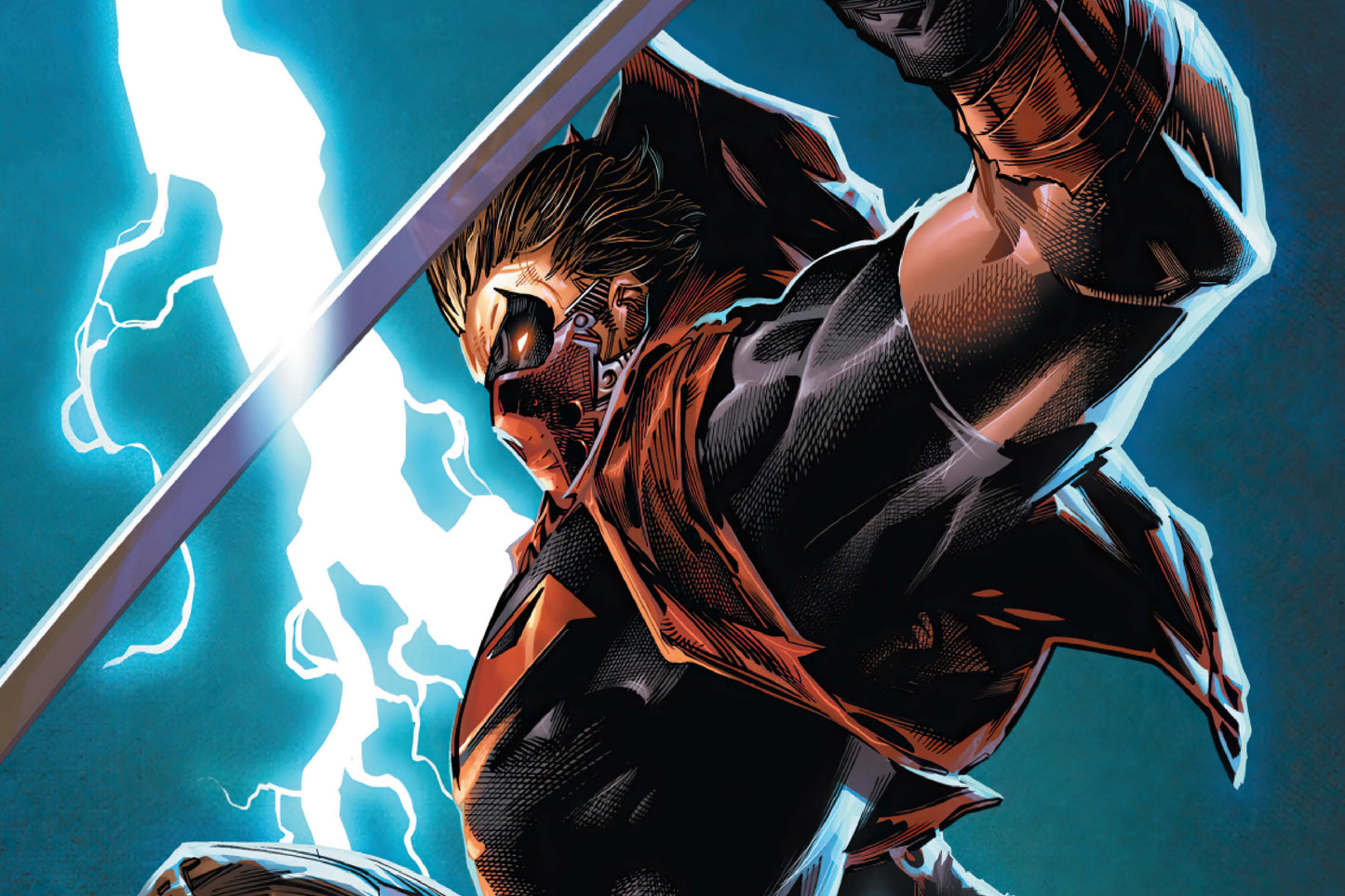 Red Hood Outlaw Katana Sword Comic Book Poster Print Wall Art