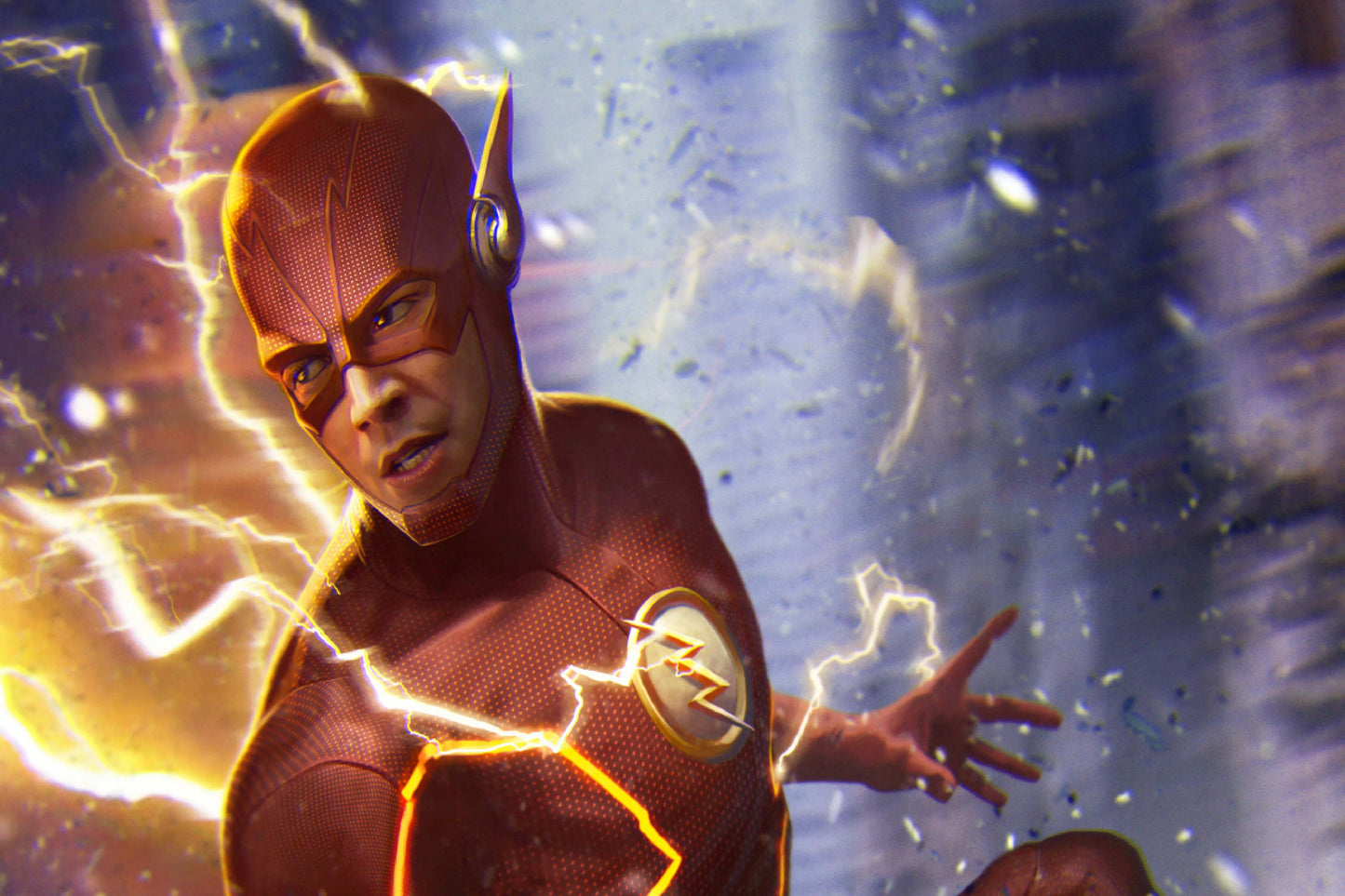 The Flash Series Comics Art Comic Book Poster Print Wall Art