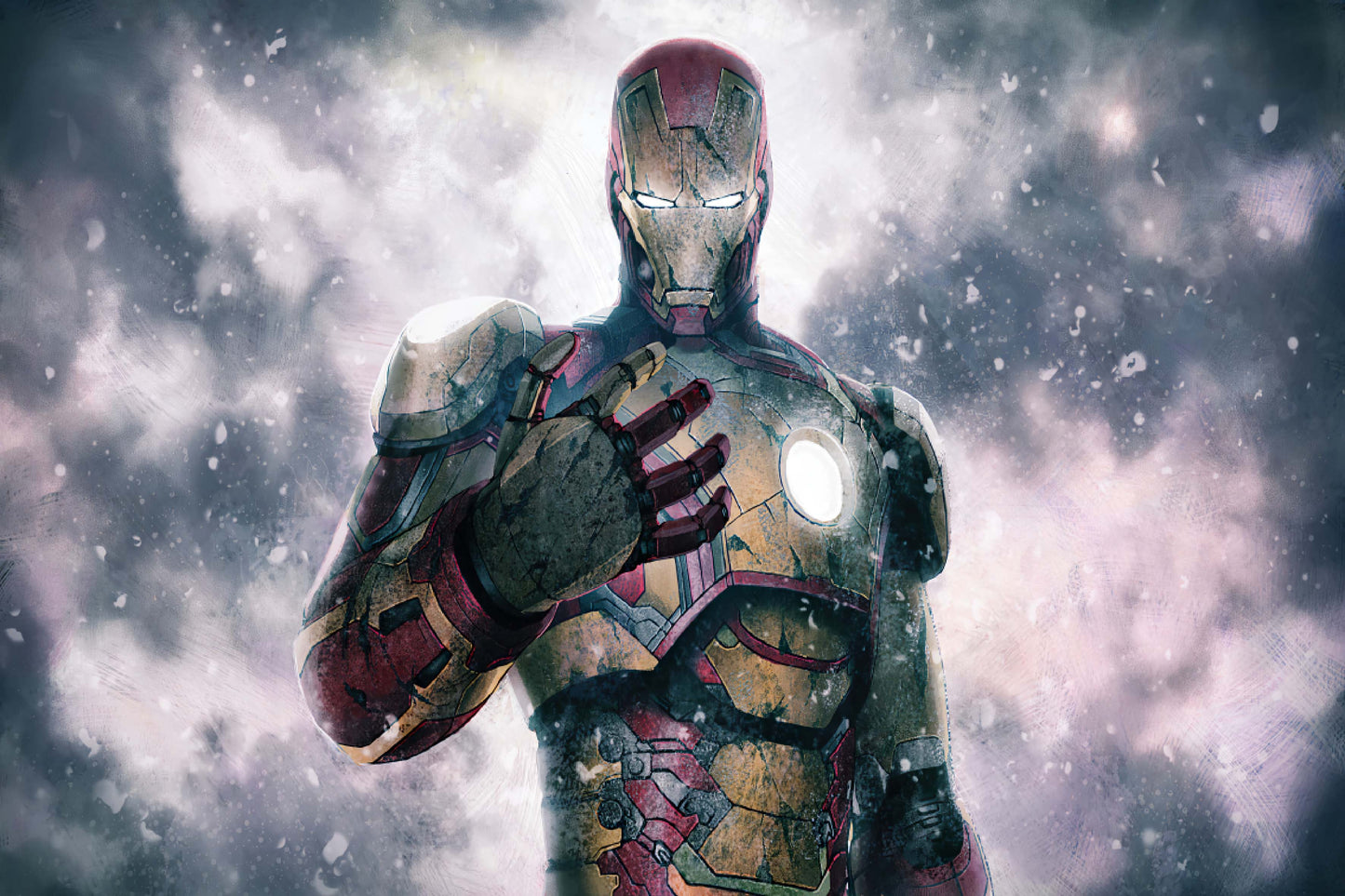 Iron Man Marvel Superhero Comic Book Poster Print Wall Art