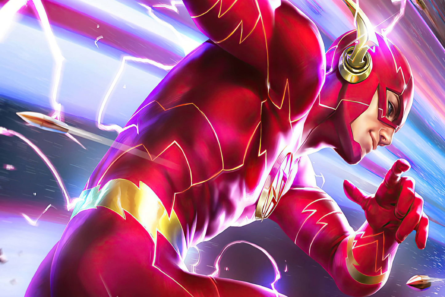 The Flash Comic Book Poster Print Wall Art