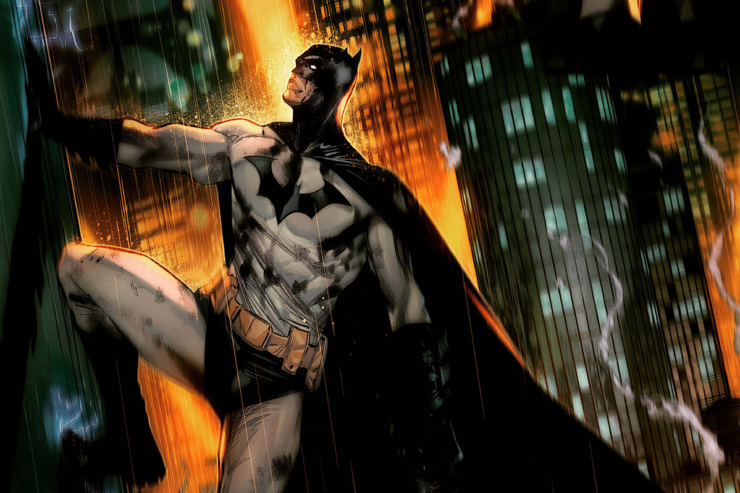 Batman Comic Dc Superhero Comic Book Poster Print Wall Art