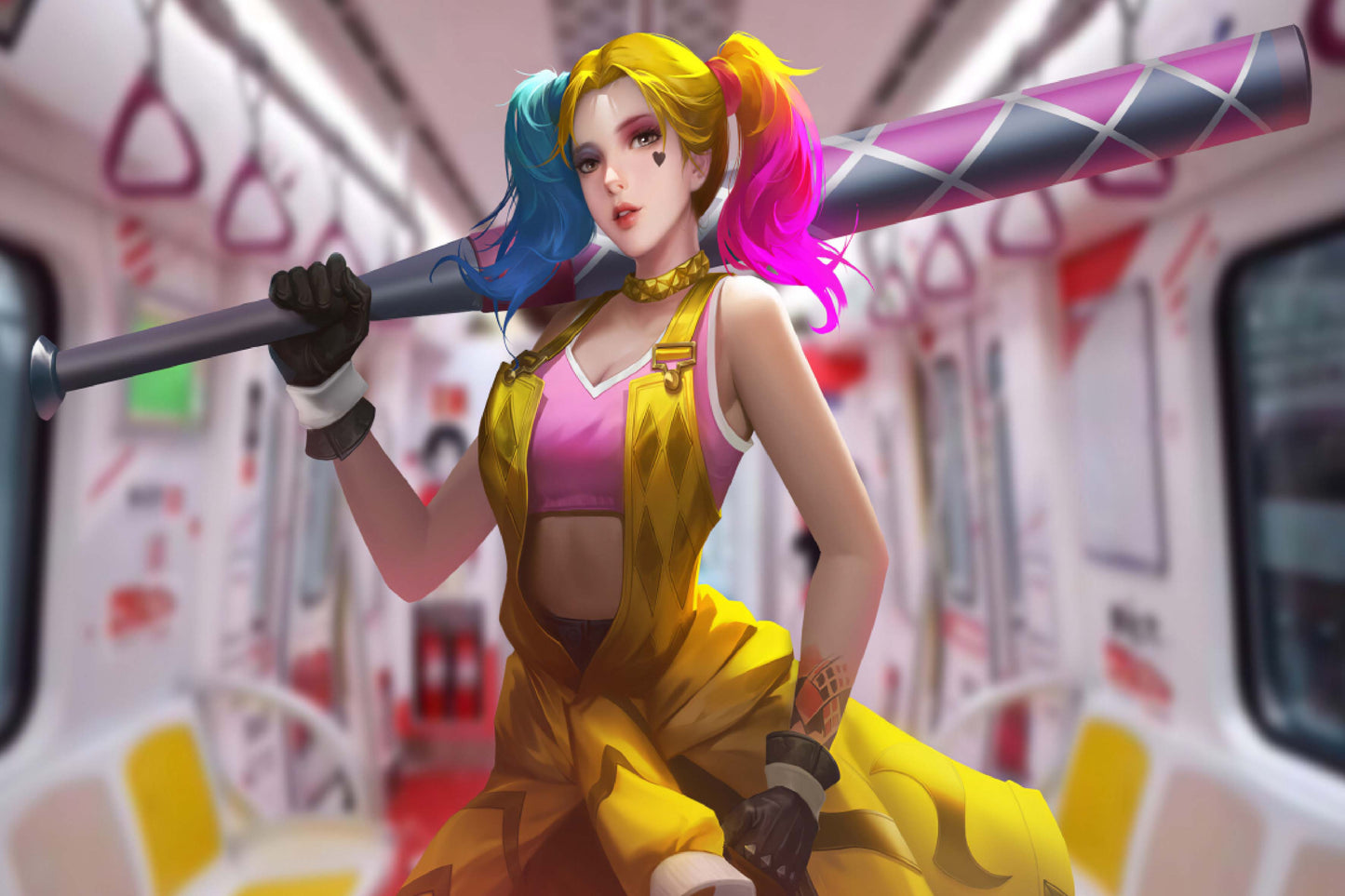 Harley Quinn Birds Of Prey Comic Book Poster Print Wall Art