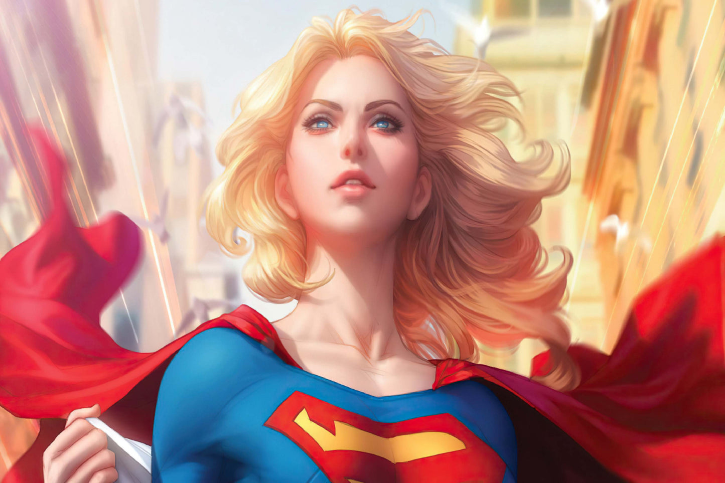 Supergirl Dc Superhero Girl Comic Book Poster Print Wall Art