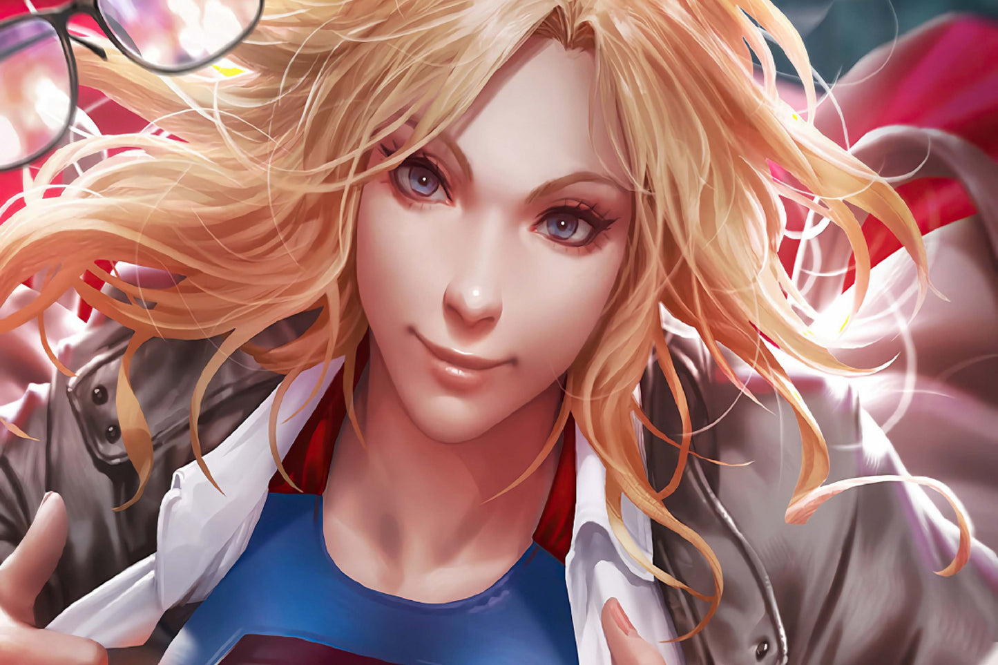 Supergirl Dc Girl Superhero Comic Book Poster Print Wall Art