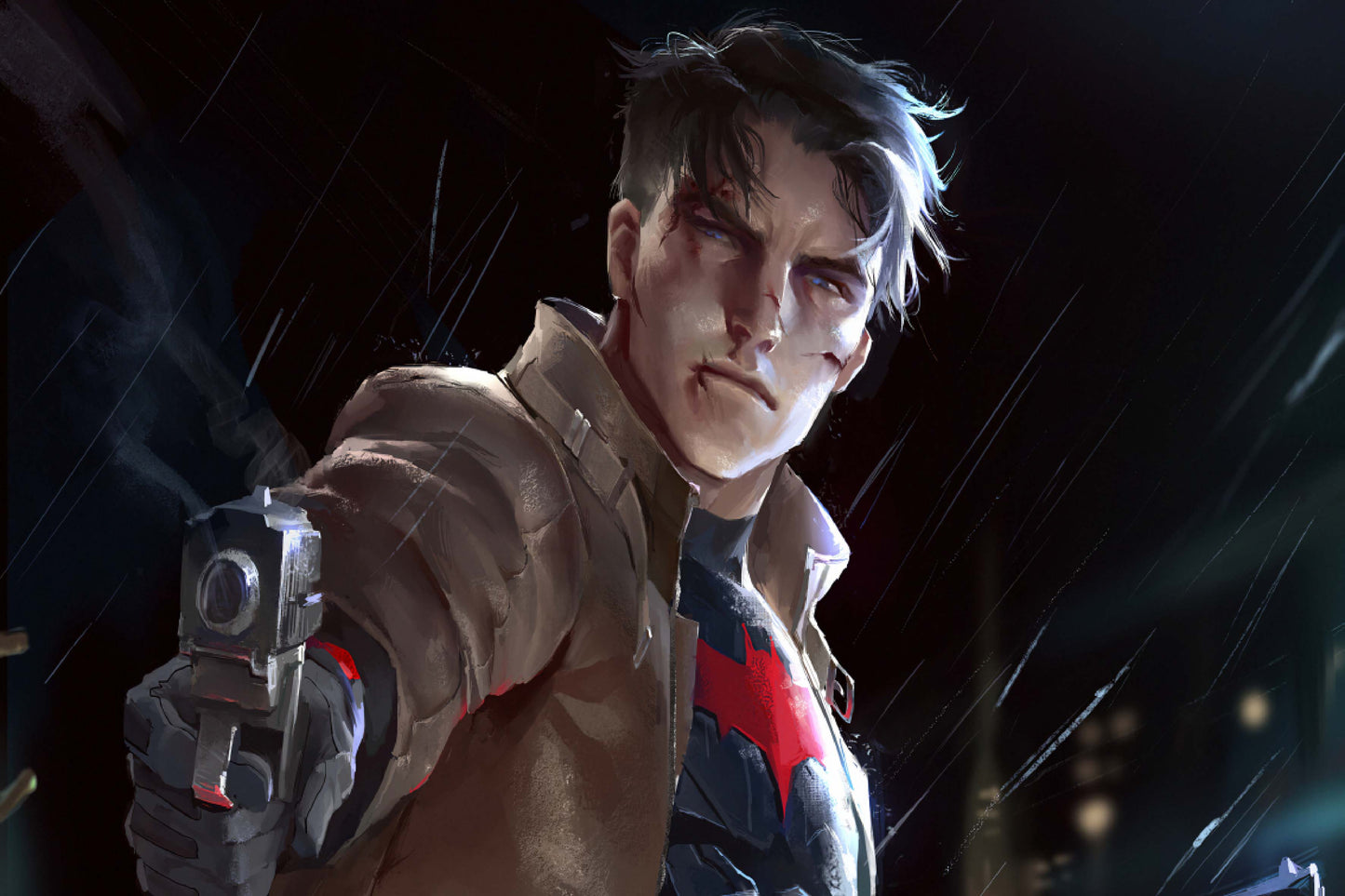 Red Hood Jason Todd Unmask Dc Comics Comic Book Poster Print Wall Art