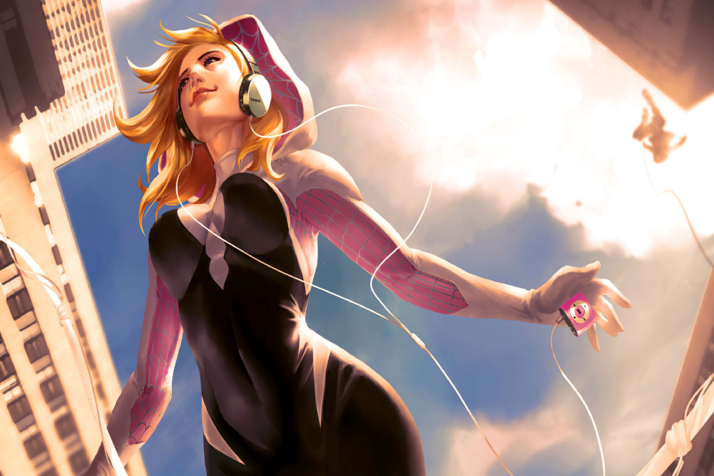 Gwen Stacy Spider Gwen Marvel Superhero Comic Book Poster Print Wall Art