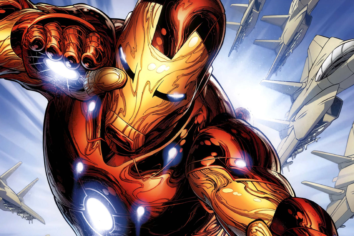 Iron Man Marvel Superhero Comic Book Poster Print Wall Art
