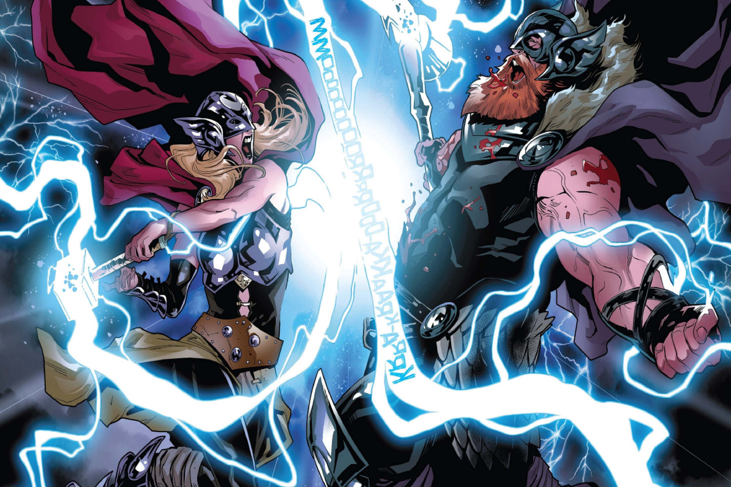 Thor Jane Foster Marvel Comics Comic Book Poster Print Wall Art