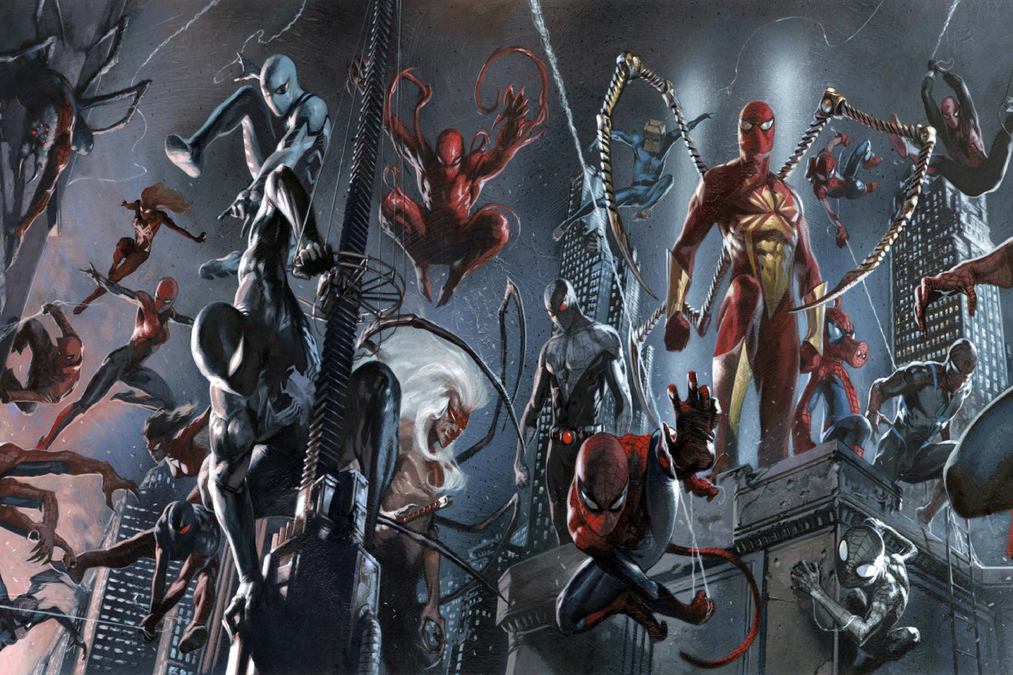 Spider Man Alternate Versions Marvel Comics Comic Book Poster Print Wall Art