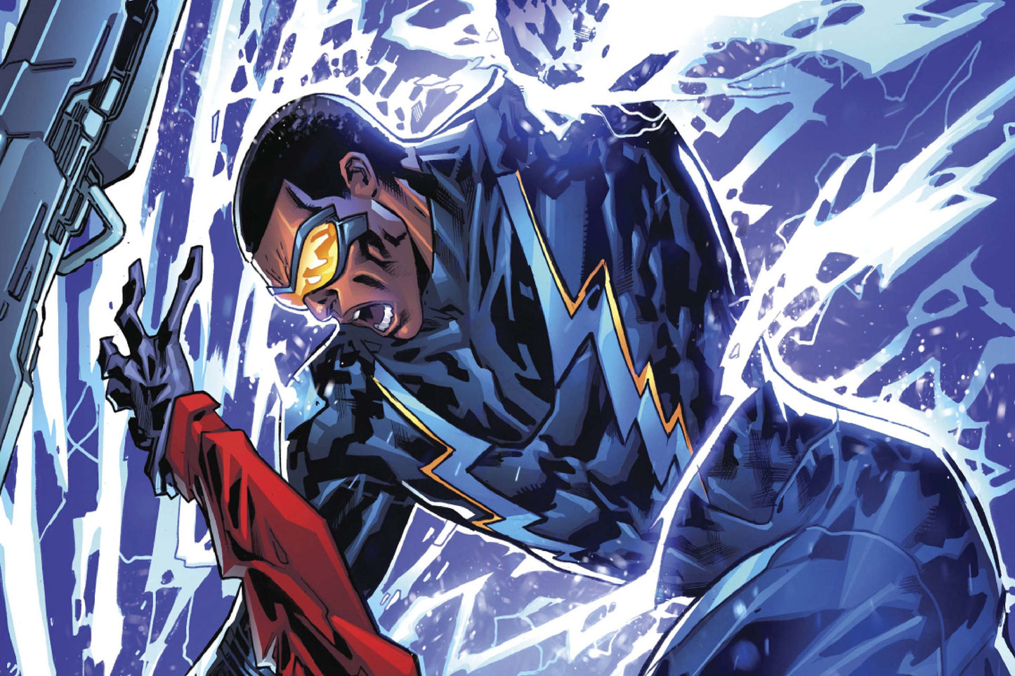 Black Lightning Dc Comics Comic Book Poster Print Wall Art