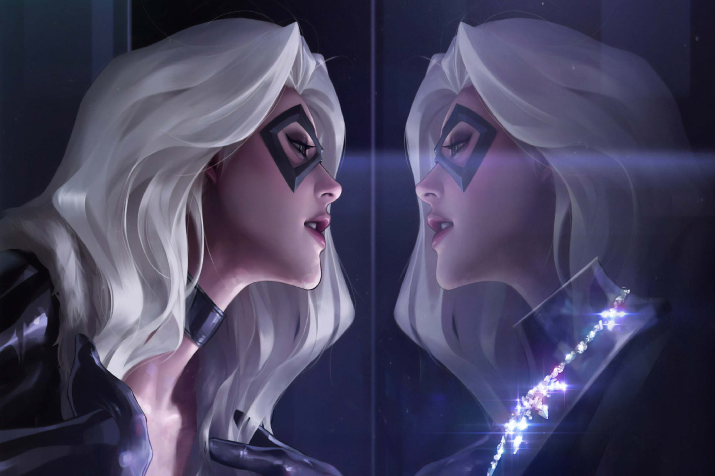 Black Cat Felicia Hardy Comic Book Poster Print Wall Art
