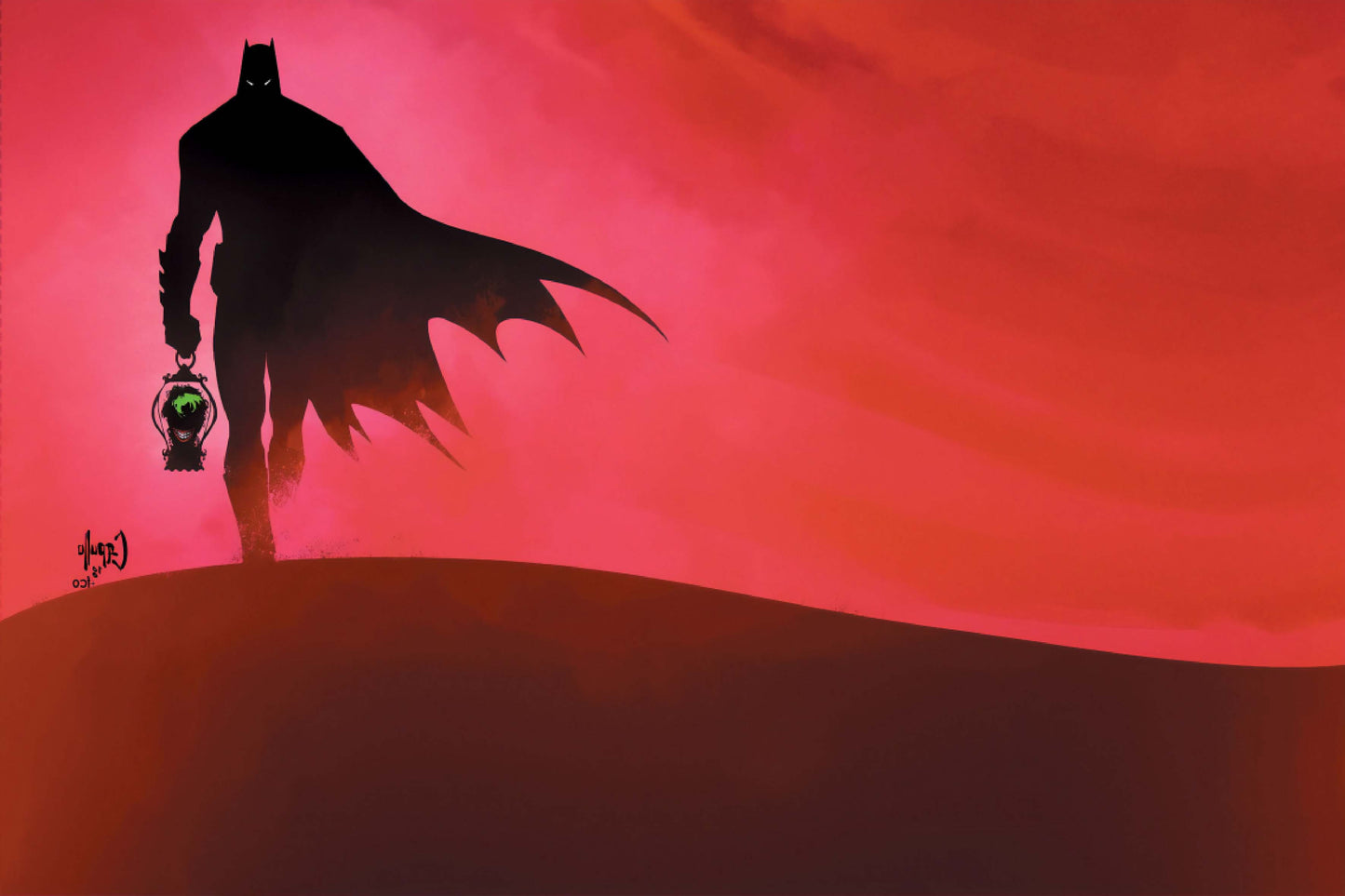 Batman Last Knight On Earth Comic Book Poster Print Wall Art