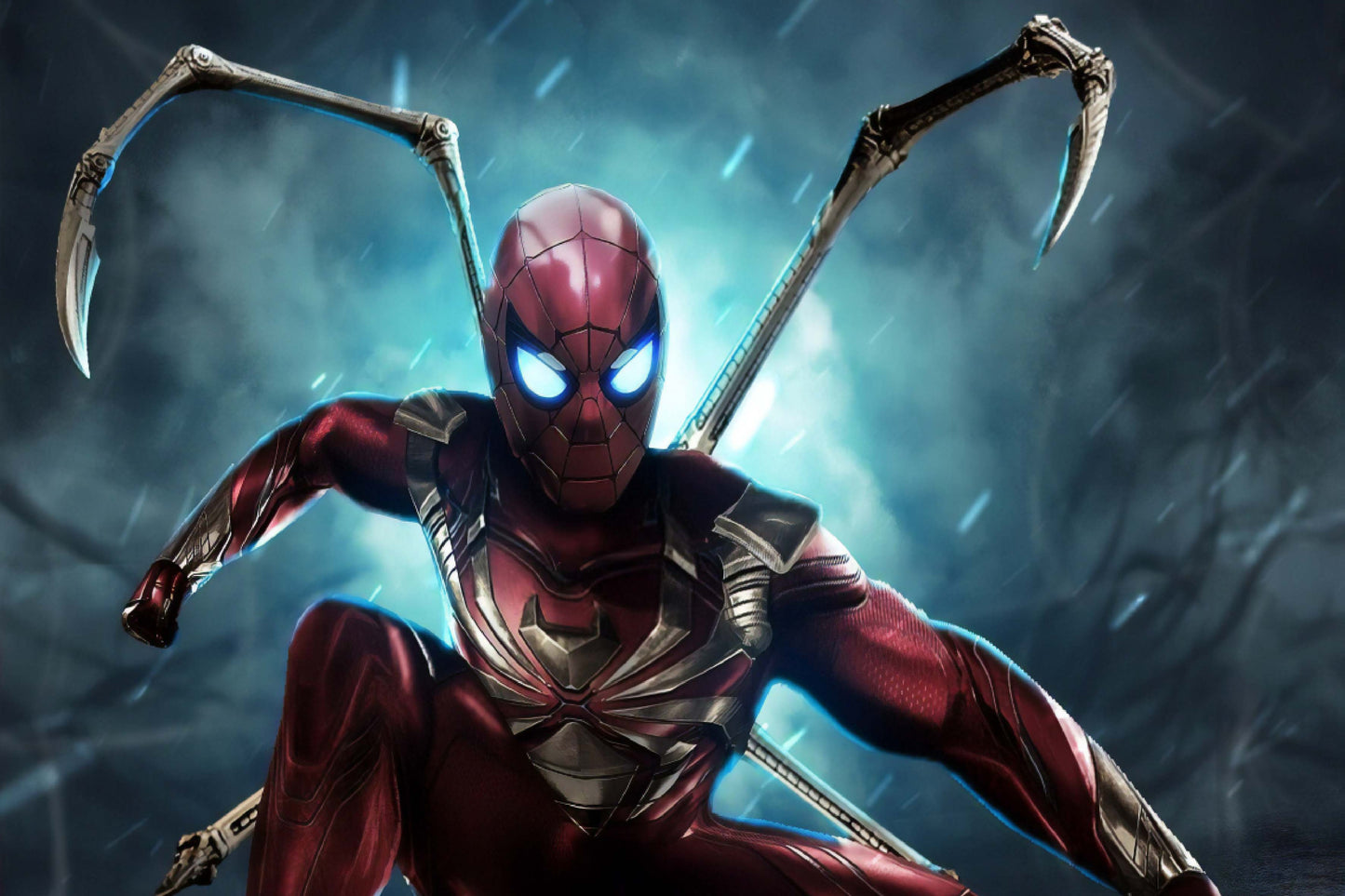 Spider Man Iron Spider Marvel Comic Book Poster Print Wall Art