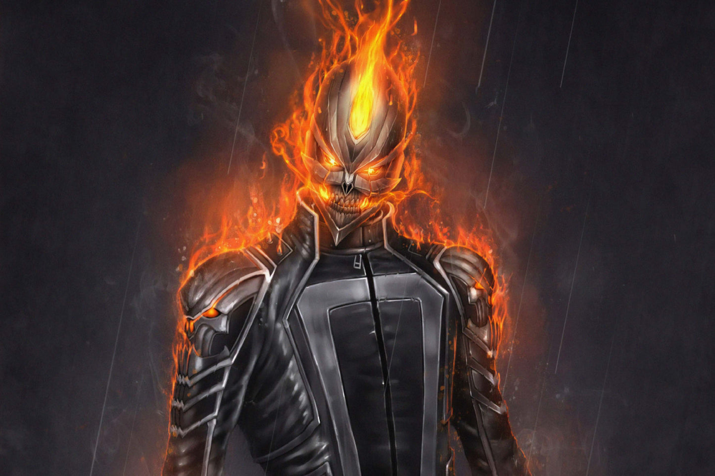 Ghost Rider Robbie Reyes Marvel Comic Book Poster Print Wall Art