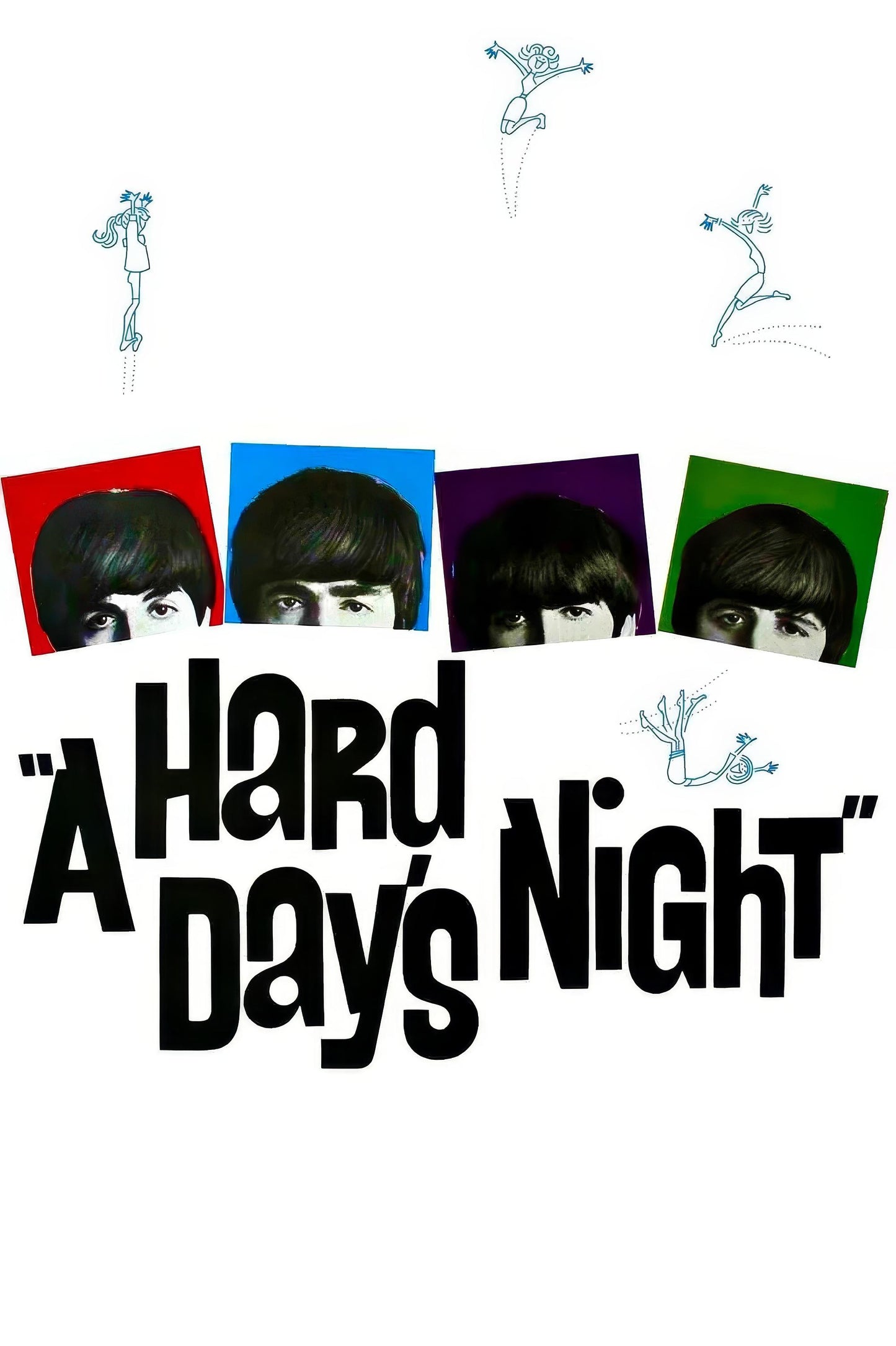 A Hard Day S Night (1964) Movie Poster