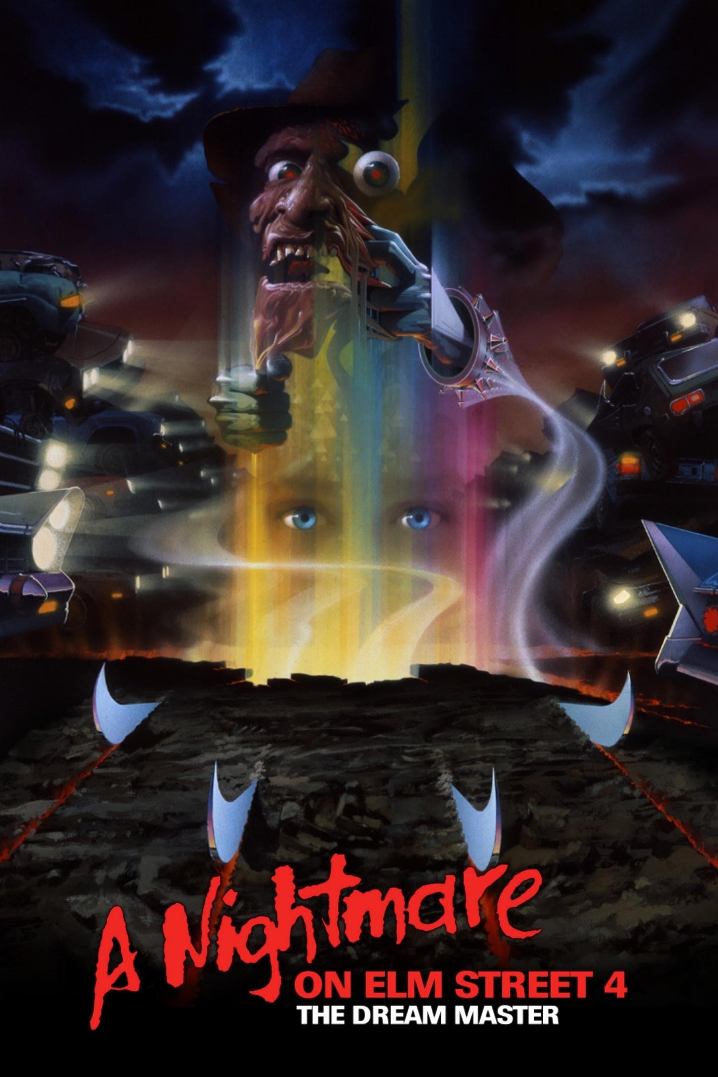 A Nightmare On Elm Street 4 The Dream Master (1988) Movie Poster