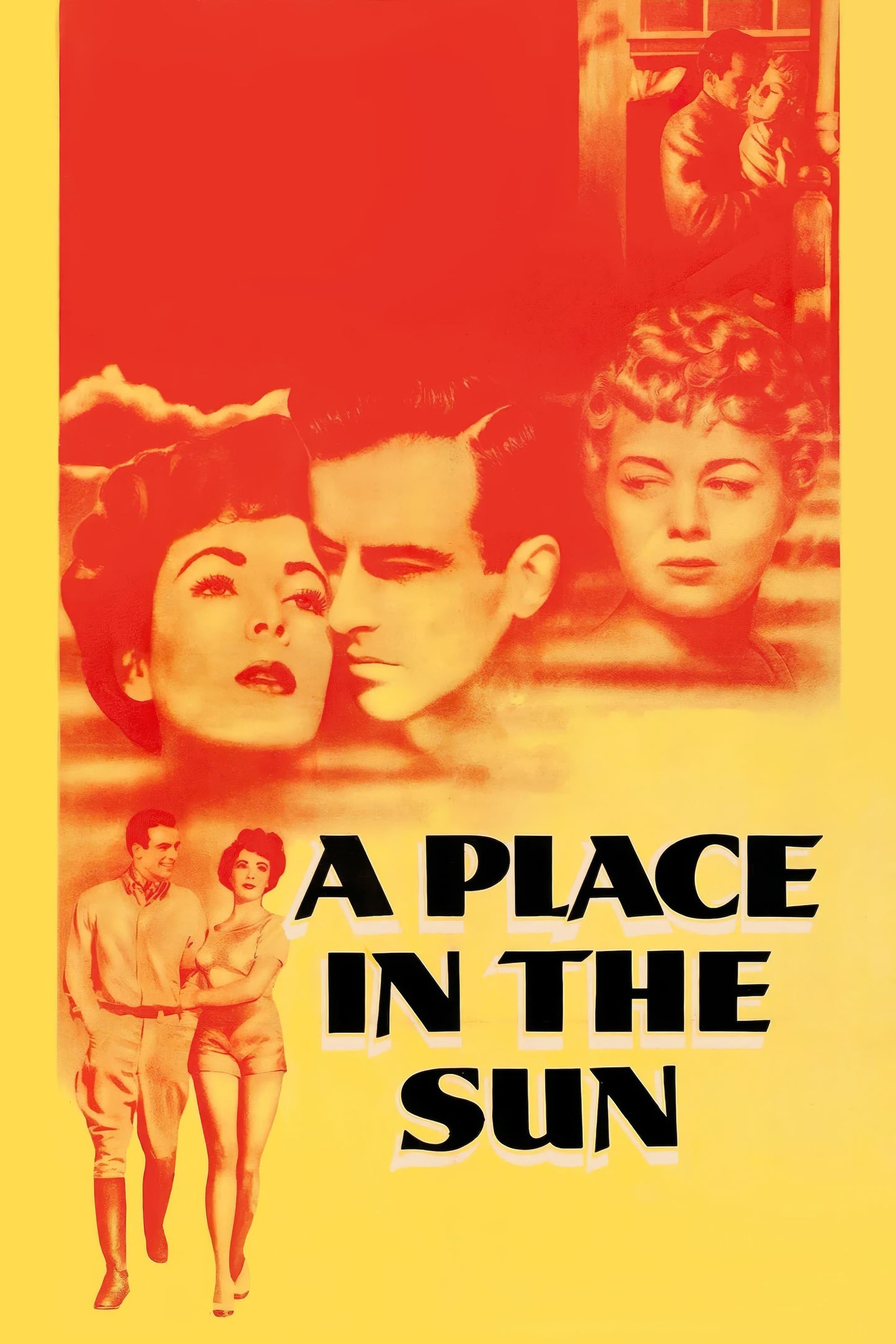 A Place In The Sun (1951) Movie Poster