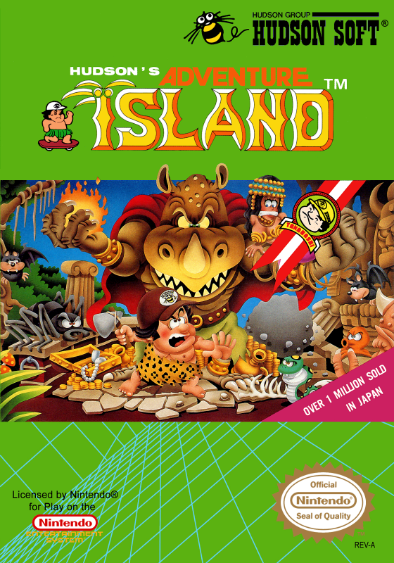 Adventure Island (Usa) Nes Print Poster