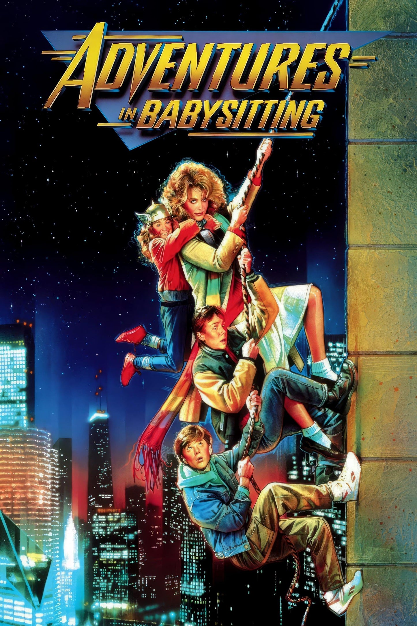 Adventures In Babysitting (1987) Movie Poster