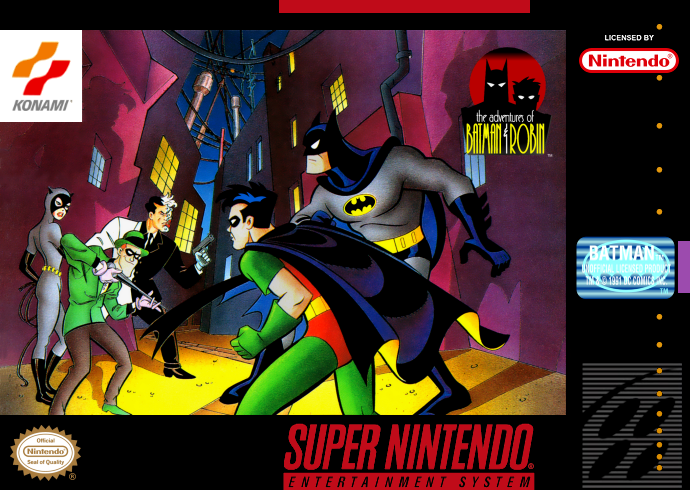 Adventures Of Batman & Robin, The (Usa) Snes Print Poster