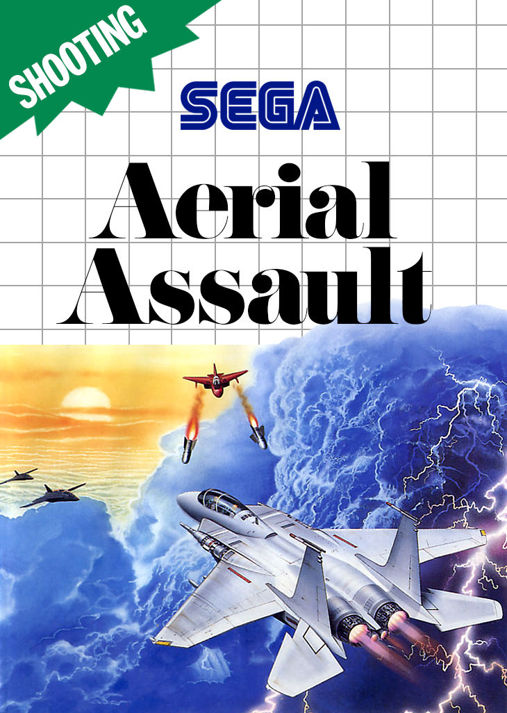 Aerial Assault Sega Master System Print Poster