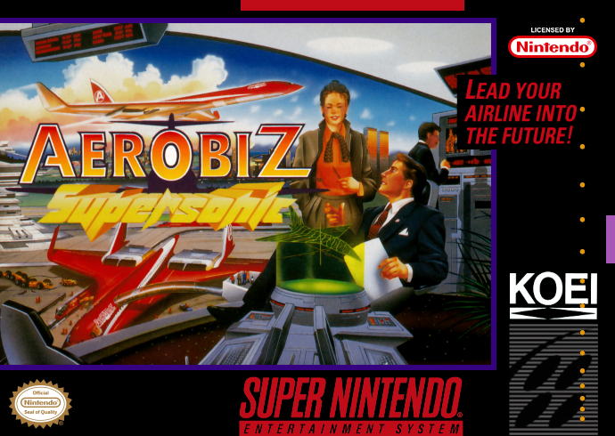 Aerobiz Supersonic (Usa) Snes Print Poster