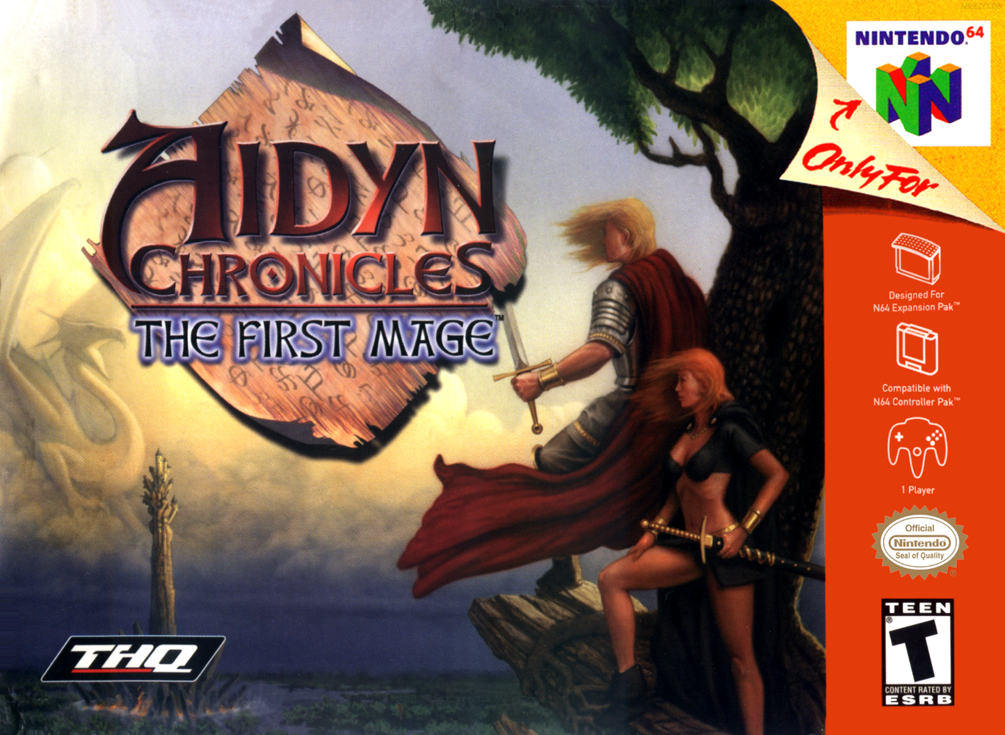 Aidyn Chronicles The First Mage N64 Print Poster
