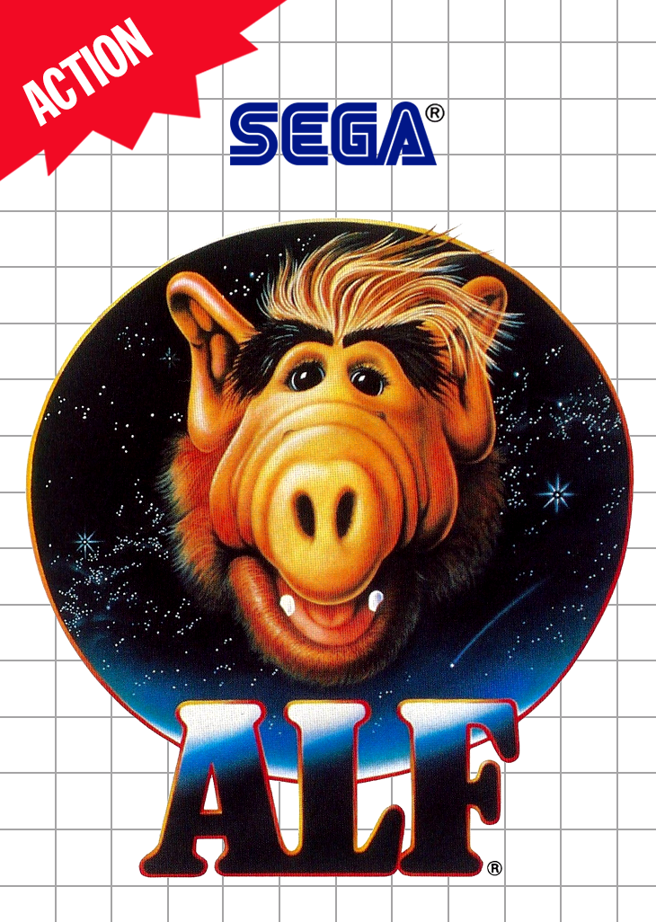 Alf Sega Master System Print Poster