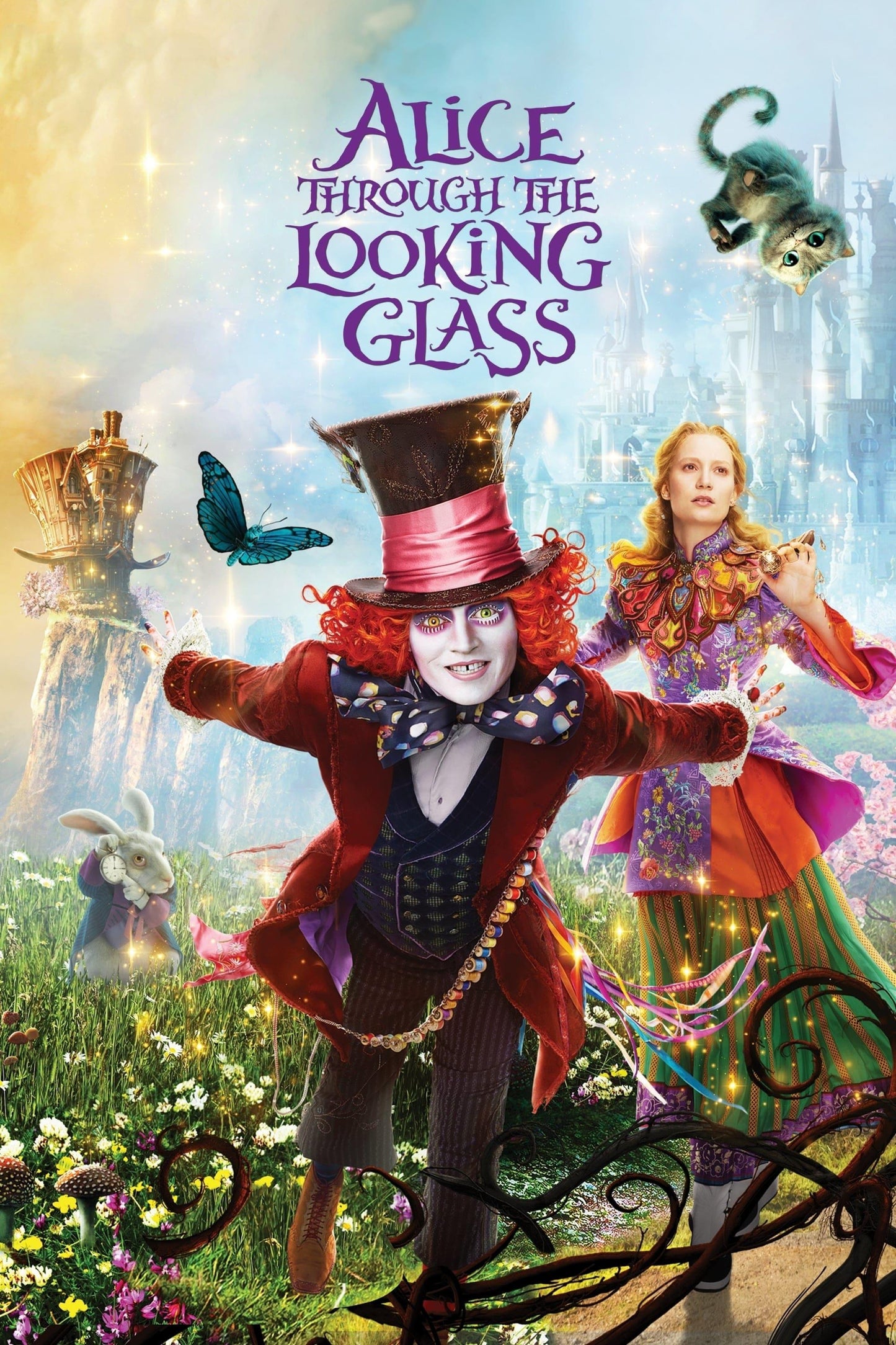 Alice Through The Looking Glass (2016) Movie Poster