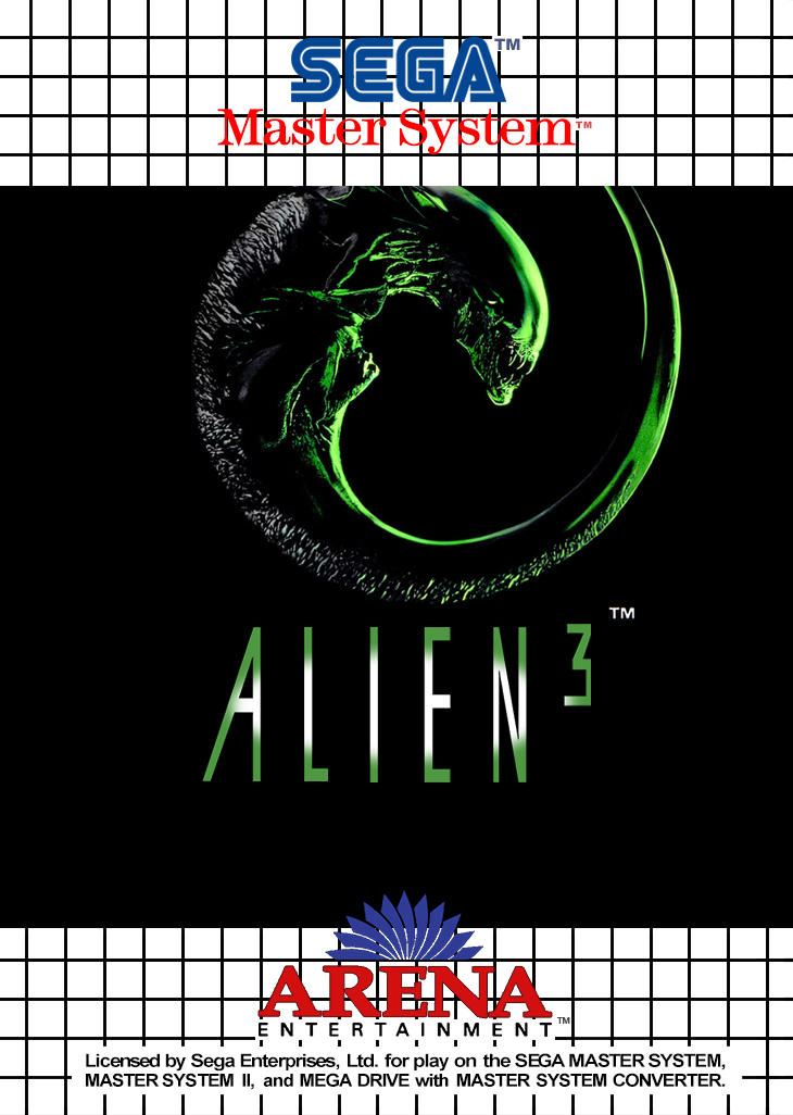 Alien 3 Sega Master System Print Poster