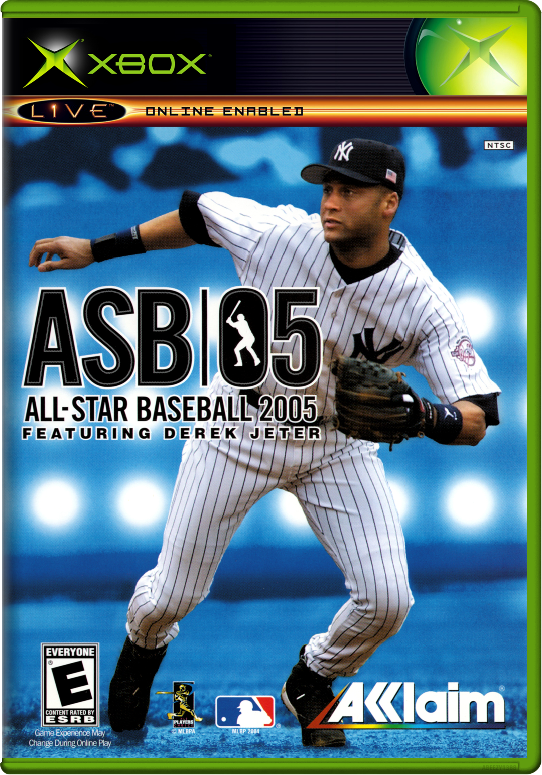 All Star Baseball 2005 Featuring Derek Jeter Xbox Print Poster