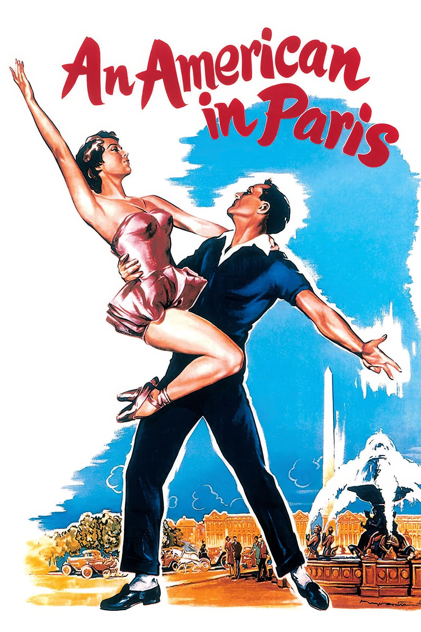 An American In Paris (1951) Movie Poster