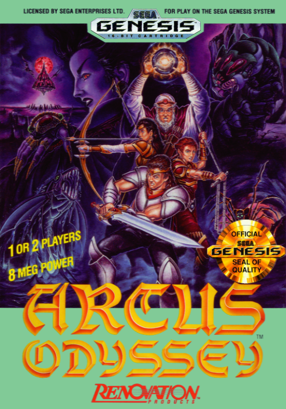 Arcus Odyssey (Usa) Genesis Print Poster
