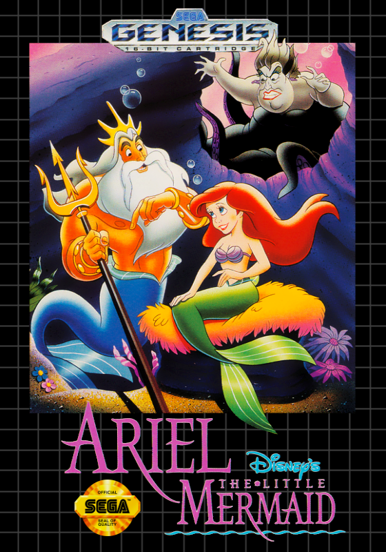 Ariel The Little Mermaid (Usa) Genesis Print Poster