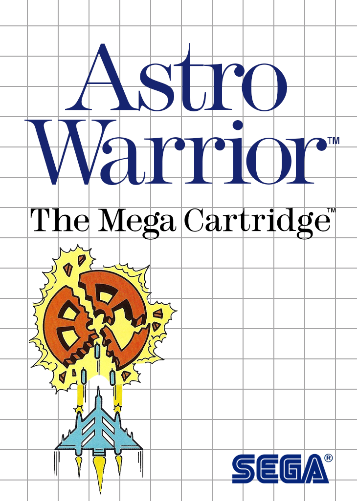 Astro Warrior Sega Master System Print Poster