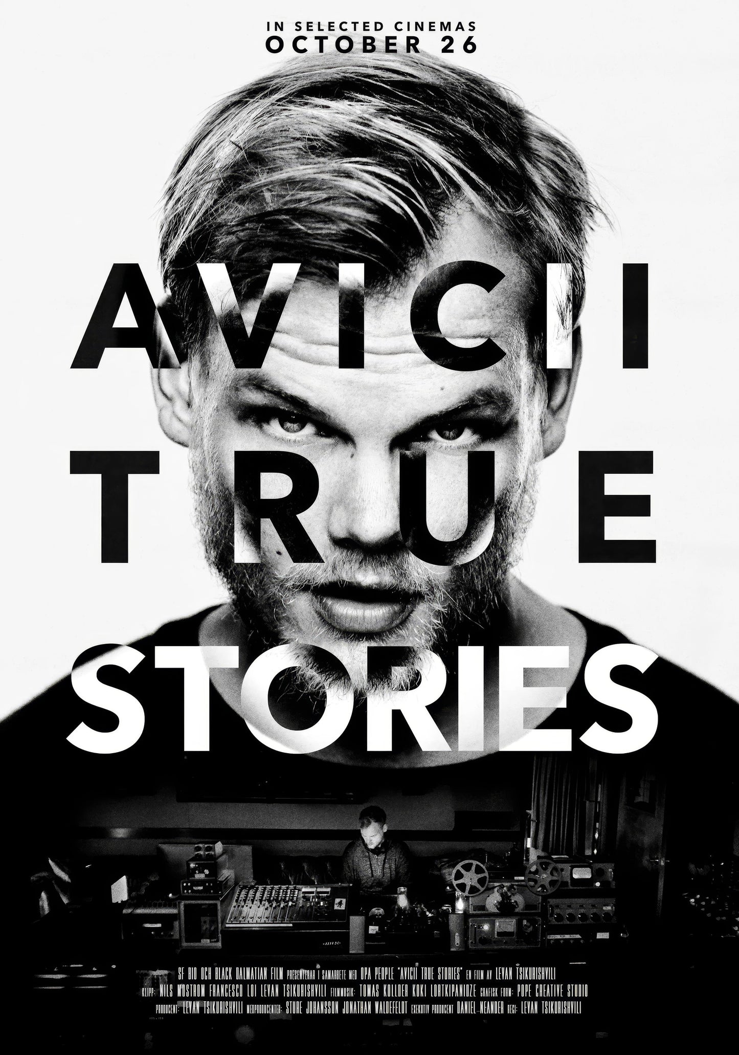 Avicii True Stories (2017) Movie Poster