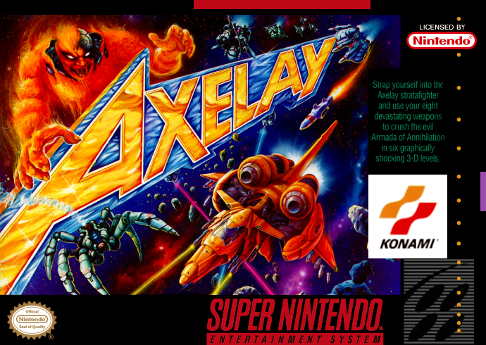 Axelay (Usa) Snes Print Poster