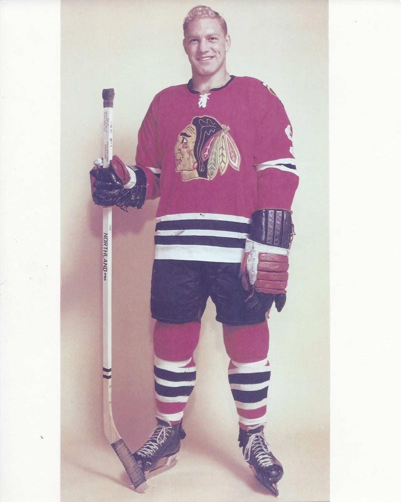 Bobby Hull Hockey Chicago Blackhawks Nhl Posed White Border 300 PCS Jigsaw