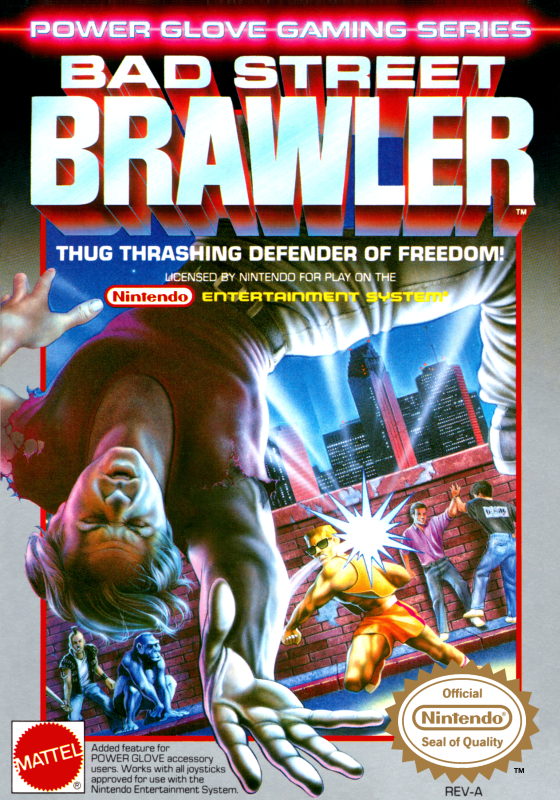 Bad Street Brawler (Usa) Nes Print Poster