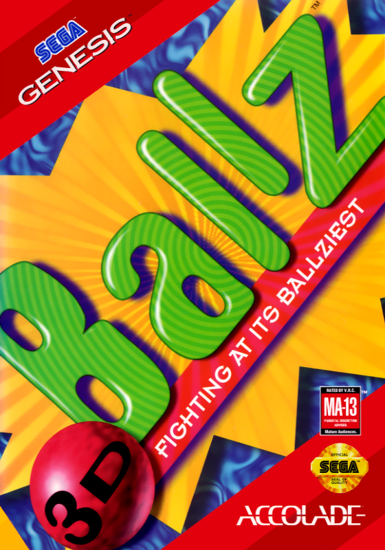 Ballz 3D (Usa) Genesis Print Poster