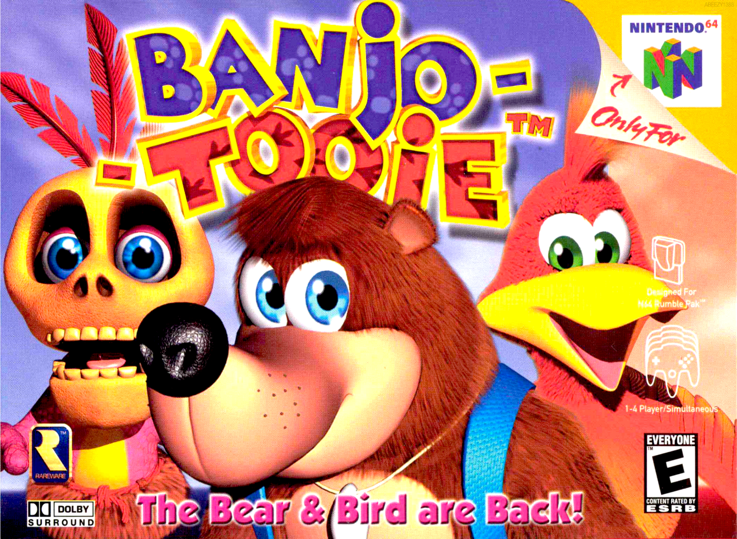 Banjo Tooie N64 Print Poster