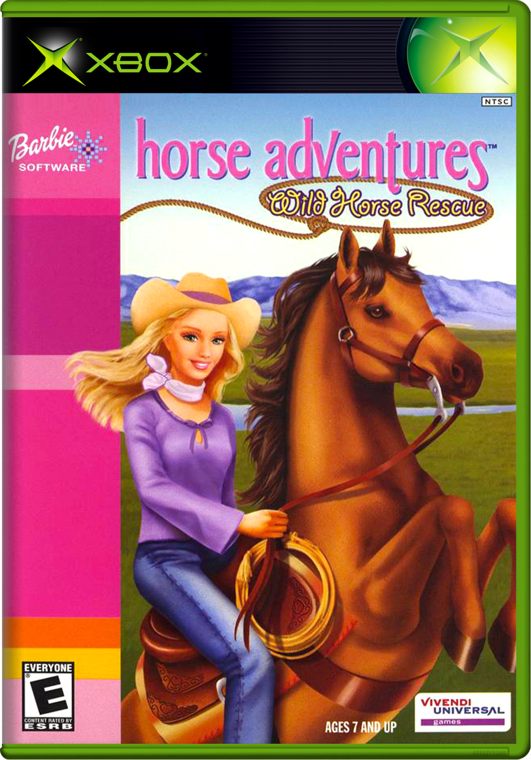 Barbie Horse Adventures Wild Horse Rescue Xbox Print Poster