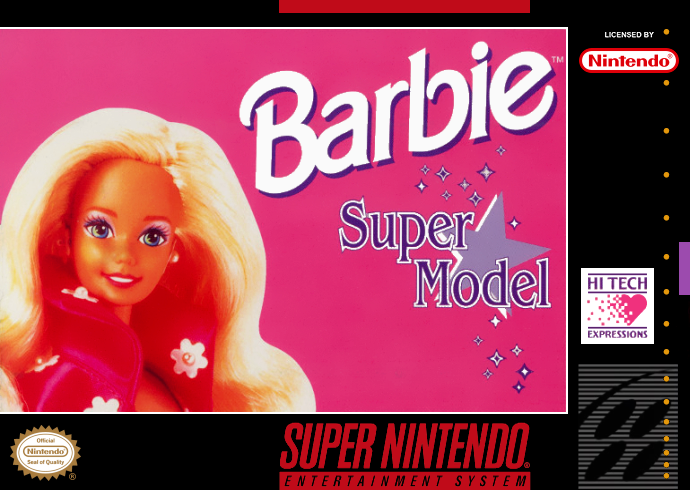 Barbie Super Model (Usa) Snes Print Poster