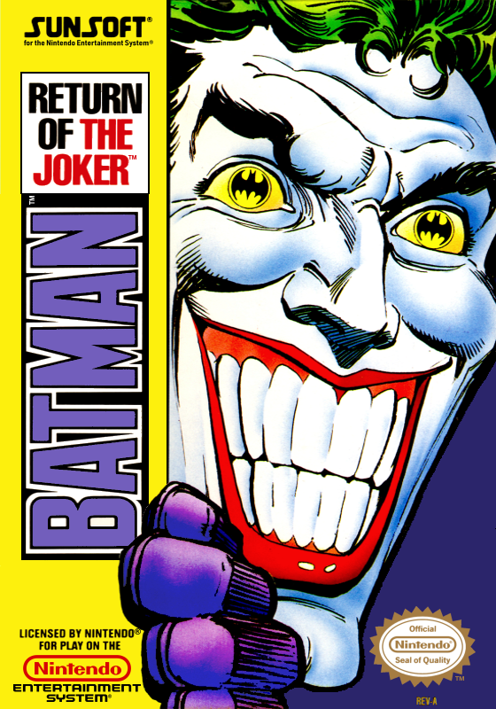 Batman Return Of The Joker (Usa) Nes Print Poster