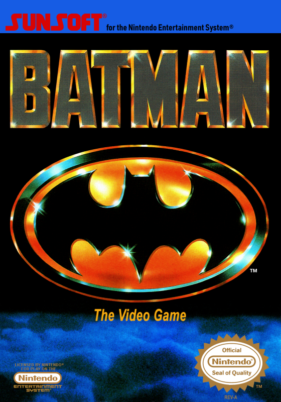 Batman The Video Game (Usa) Nes Print Poster