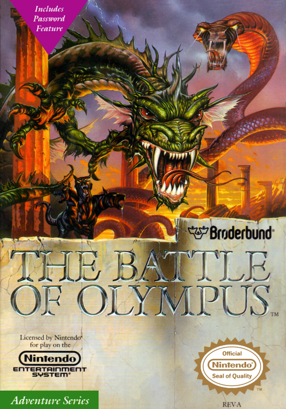 Battle Of Olympus, The (Usa) Nes Print Poster
