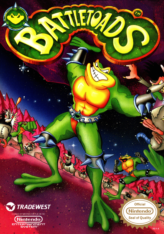 Battletoads (Usa) Nes Print Poster