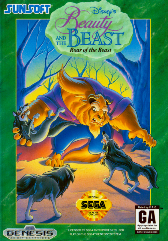 Beauty And The Beast Roar Of The Beast (Usa) Genesis Print Poster