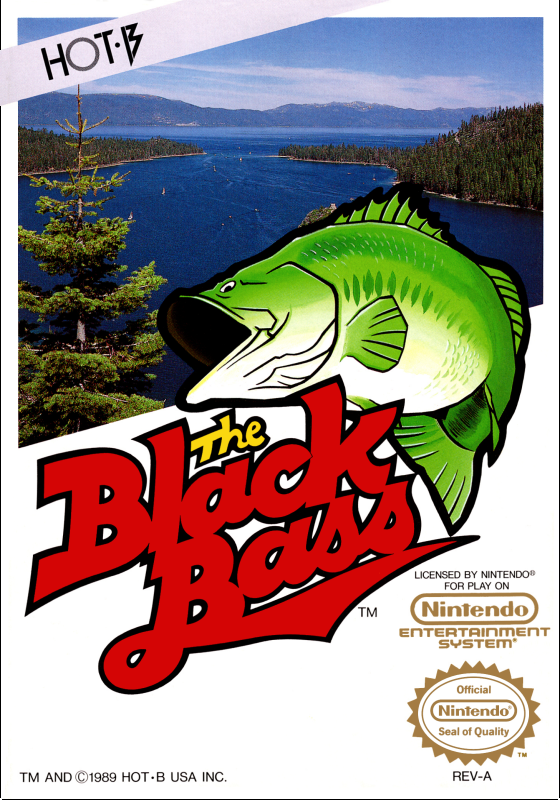 Black Bass, The (Usa) (Bordered For Nes Classic Use) Nes Print Poster